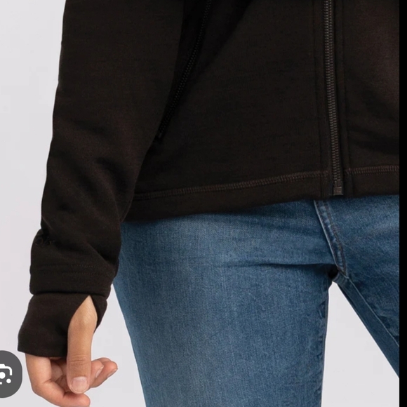 NWOT WOOLX Cubby Merino Hooded Sweatshirt Brown M - Picture 7 of 14